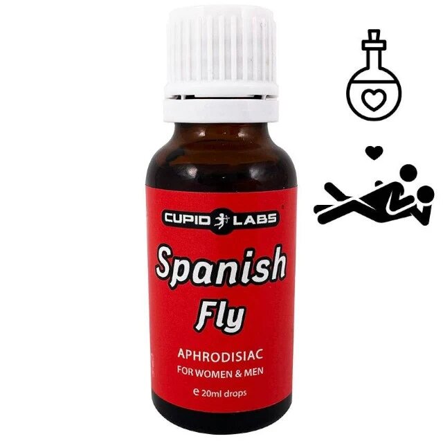 CUPID LABS Picături Spanish Fly Aphrodisiac pentru stimulare libido energie și îmbunătățirea performanței intime unisex 20 ml