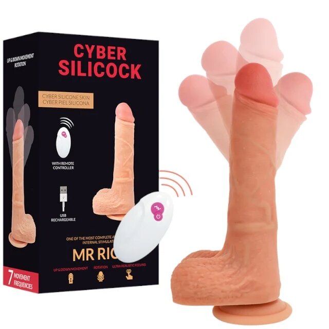CYBERSILICOCK Vibrator realistic Mr Rick - Cyber 20.9 cm