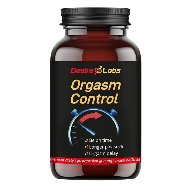 DESIRE LABS Capsule DesireLabs - OrgasmControl pentru cresterea apetitului sexual si erectie 90 capsule