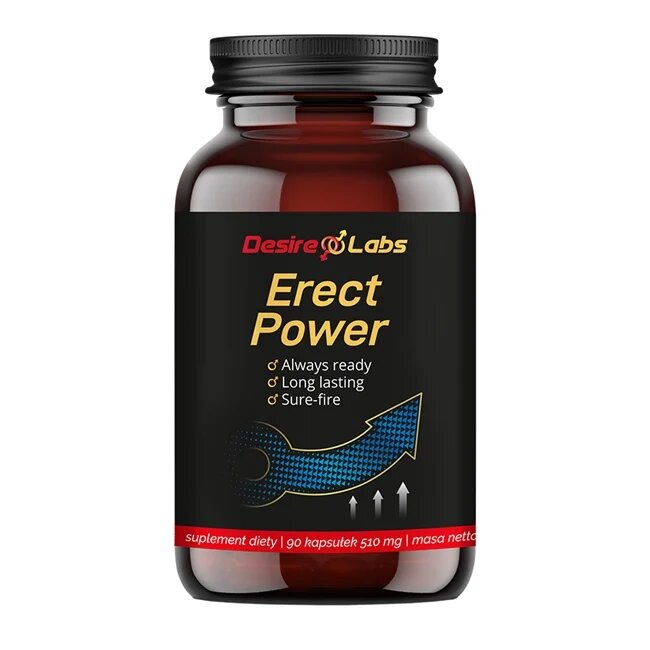 DESIRE LABS Capsule Erect Power supliment pentru erecții ferme și de durată 90 capsule
