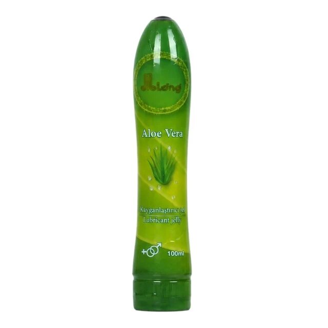 Diblong Lubricant Jelly Aloe Vera - lubrifiant pe bază de apă textură groasă cu aloe vera 100 ml (verde)