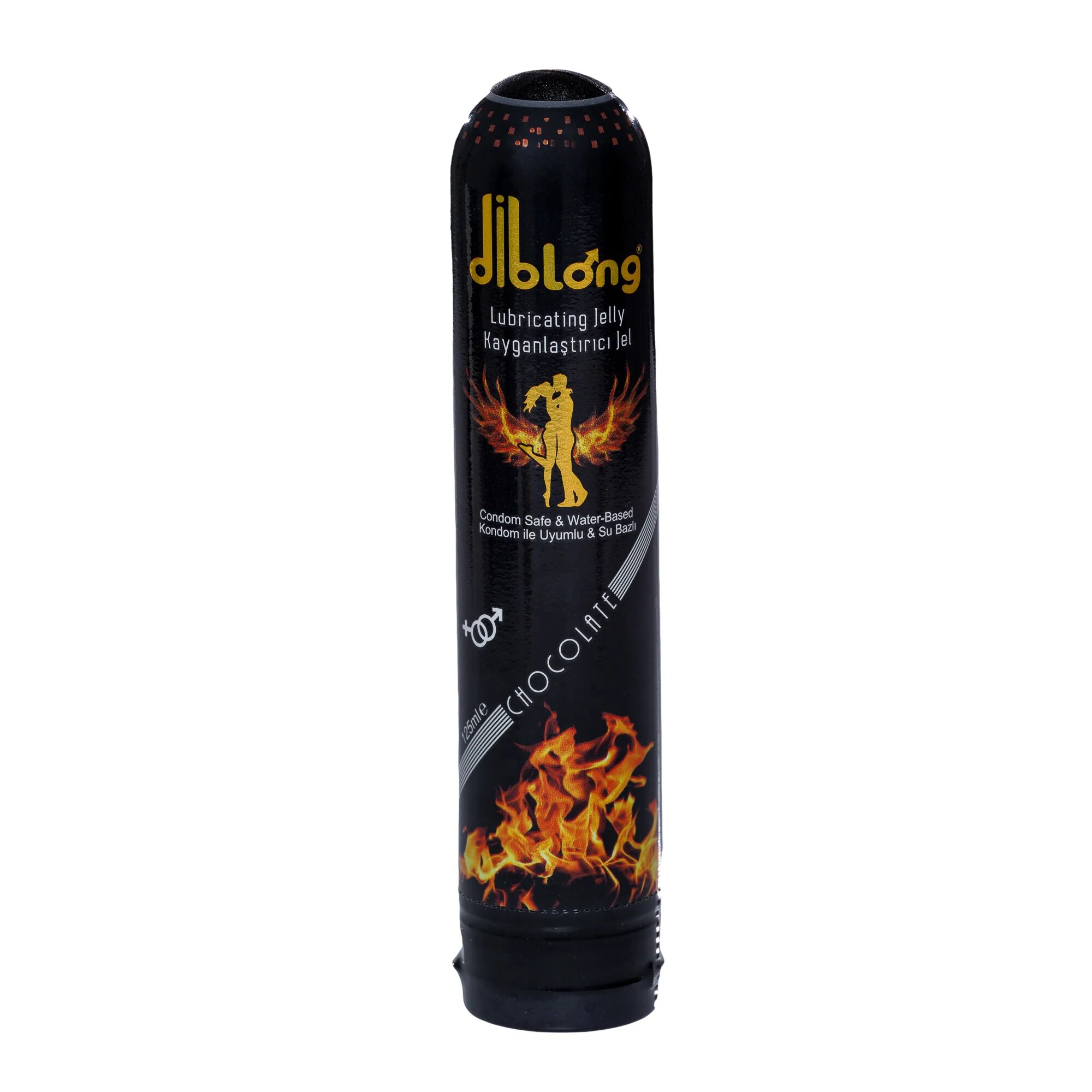 Diblong Lubricating Jelly - lubrifiant pe bază de apă cu textură groasă cu aromă de ciocolată 125 ml