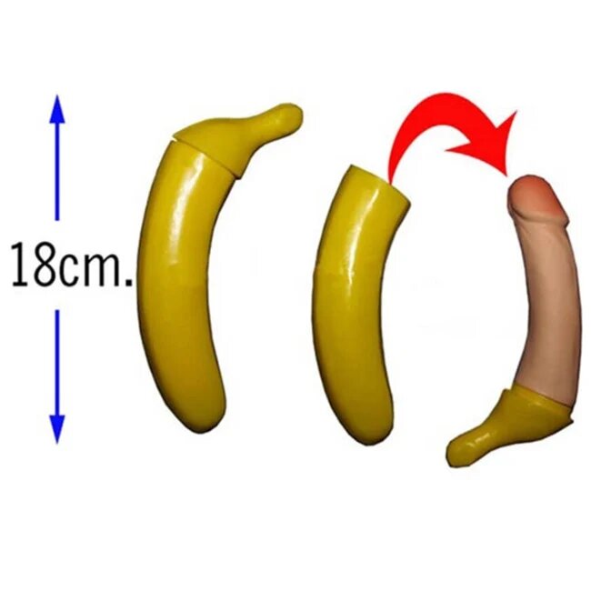 DIVERTY SEX Dildo surpriza DIABLO PICANTE - PENIS BANANA