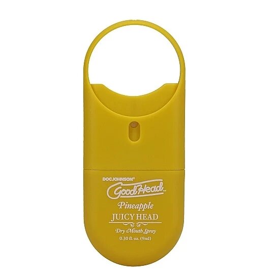 Doc Johnson Spray pentru sex oral GoodHead Juicy Head - Dry Mouth umiditate instantanee cu aroma de Ananas 9 ml