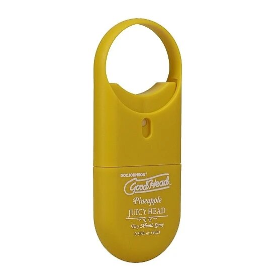 Doc Johnson Spray pentru sex oral GoodHead Juicy Head - Dry Mouth umiditate instantanee cu aroma de Ananas 9 ml