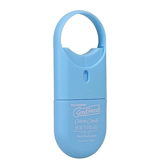 Doc Johnson Spray pentru sex oral GoodHead Juicy Head - Dry Mouth umiditate instantanee cu aroma de Vata de Zahar 9 ml