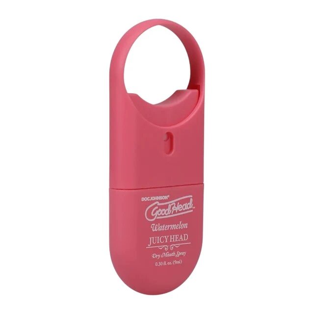 Doc Johnson Spray pentru sex oral GOODHEAD Juicy Head Watermelon - Dry Mouth stimulează salivarea aromă de pepene 9 ml