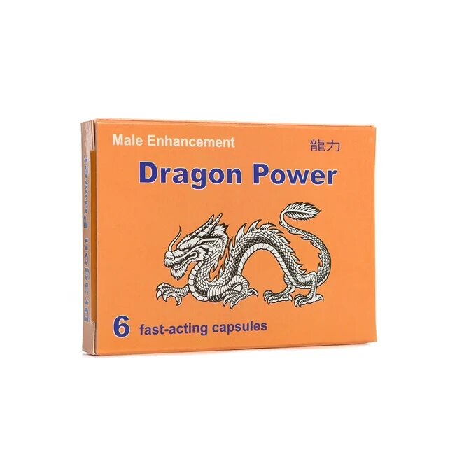 DRAGON POWER Capsule - Male Enhancement pentru erectie puternica si imbunatatirea performatelor sexuale 6 buc