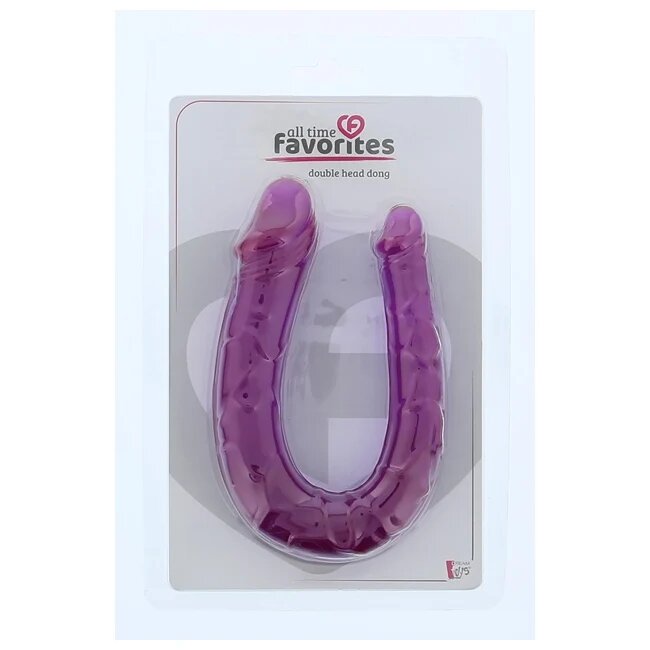 DREAM toys Dildo pentru penetrare dubla All Time Favorites forma rigida in U