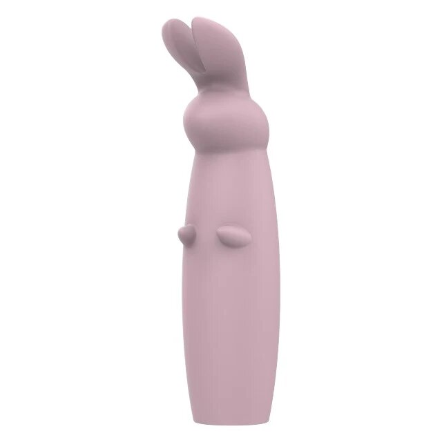 DREAM toys Aparat de masaj Nude Hazel Rabbit Massager în formă de iepuraș 10 funcții de vibrație roz