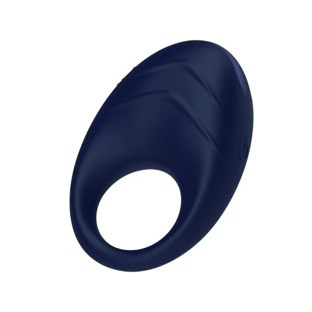 DREAM toys Inel vibrator pentru penis Glam Vibrating Cockring 7 funcții de vibrație 3 viteze rezistent la apă IPX7 albastru