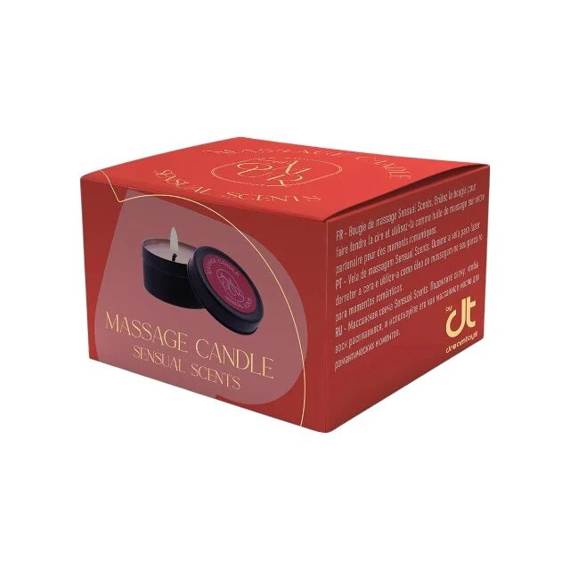 DREAM toys Lumânare pentru masaj Amour Sensual Scents cu ceară de soia cu aromă exotică 30 gr
