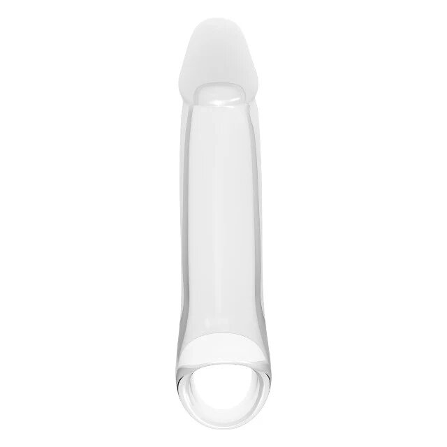 DREAM toys Manșon RAMROD pentru extensia penisului material moale și fleixibil lungime 20.5 cm transparent