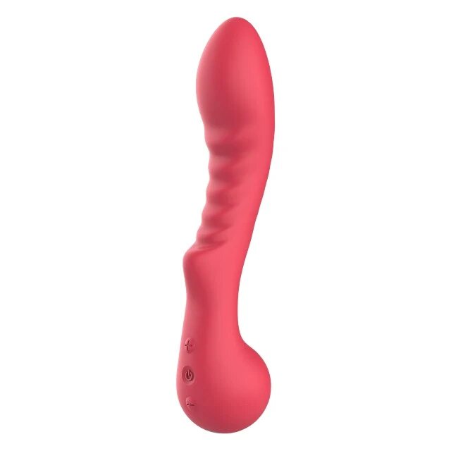DREAM toys Vibrator Amour Aimée Flexible G-Spot pentru stimularea punctului G 10 funcții de vibrație lungime 22 cm roșu