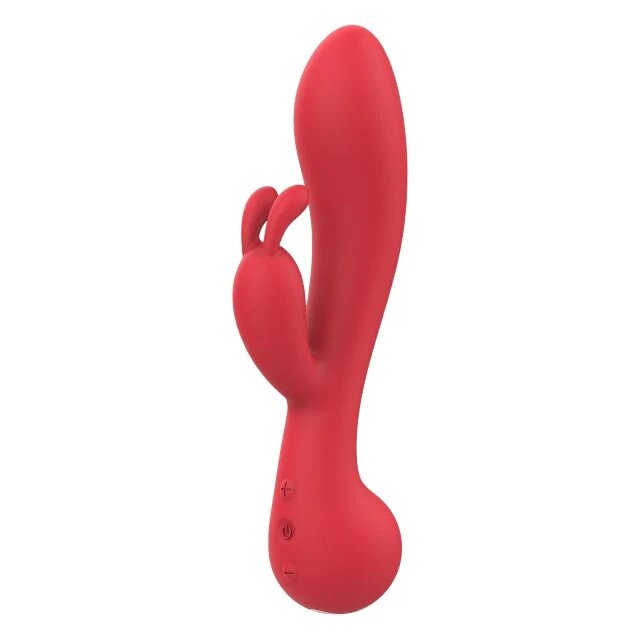 DREAM toys Vibrator rabbit Amour Camille pentru stimularea clitorisului și punctului G 10 funcții de vibrație roșu