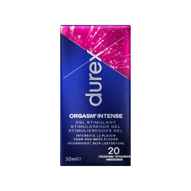 DUREX Gel Orgasm Intense pentru stimularea clitorisului și intensificarea orgasmului cu efect de răcire și încălzire 10 ml