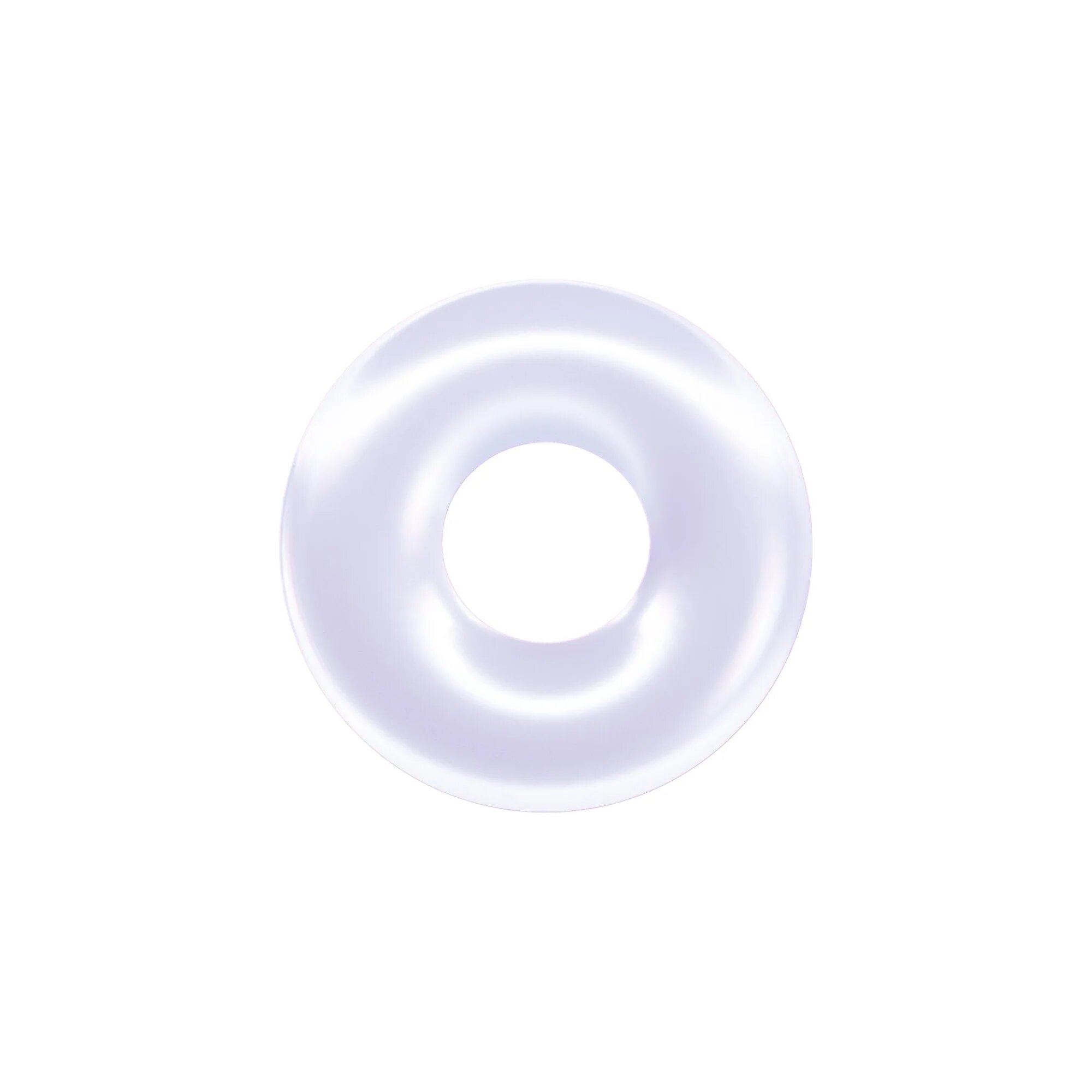 DUREX Inel pentru penis Pleasure Ring din TPE pentru erecții de durată și îmbunătățirea performanțelor sexuale alb