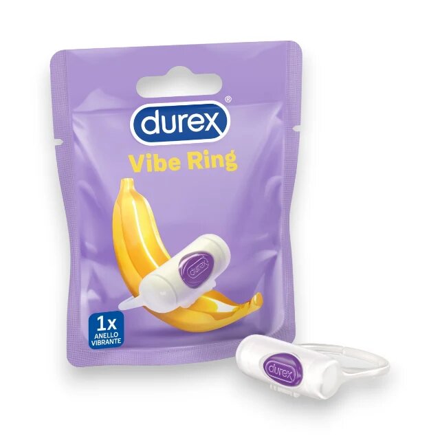 DUREX Inel vibrator pentru penis Vibe Ring pentru îmbunătățirea performanțelor sexuale