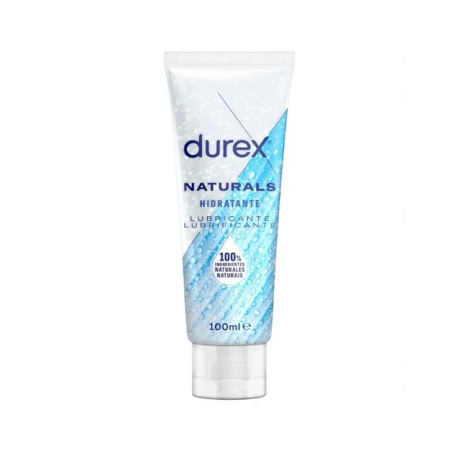 DUREX Lubrifiant Natural Hidratante albastru pe baza de apa 100 ml