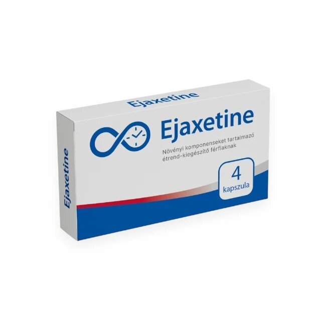 EJAXETINE Capsule pentru bărbați susține întârzierea ejaculării și erecțiile puternice cu extracte din plante 4 buc