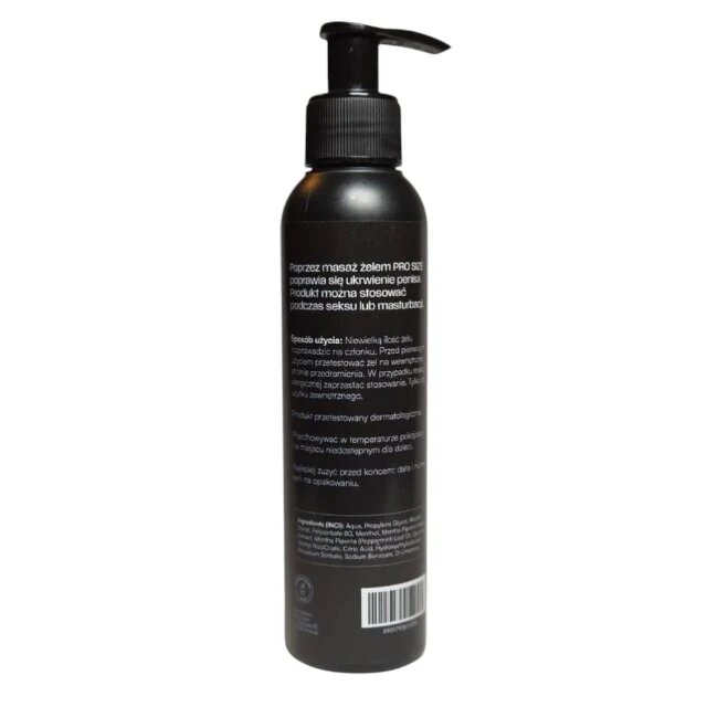EMILY LOVE Gel Pro Size Gel susține mărirea penisului și stimularea erecției 150 ml