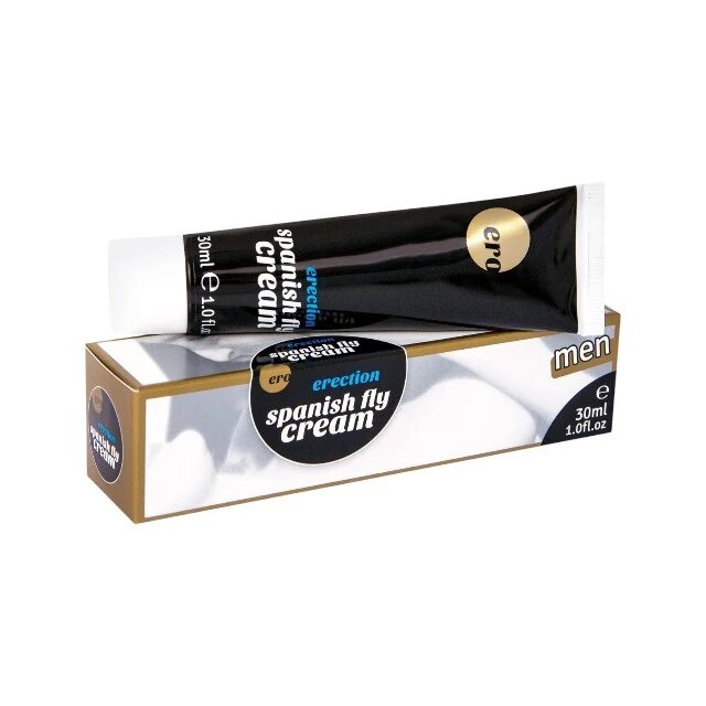 ERO BY HOT Cremă ERO Spanish Fly Cream pentru erecții puternice și performanțe sexuale îmbunătățite 30 ml