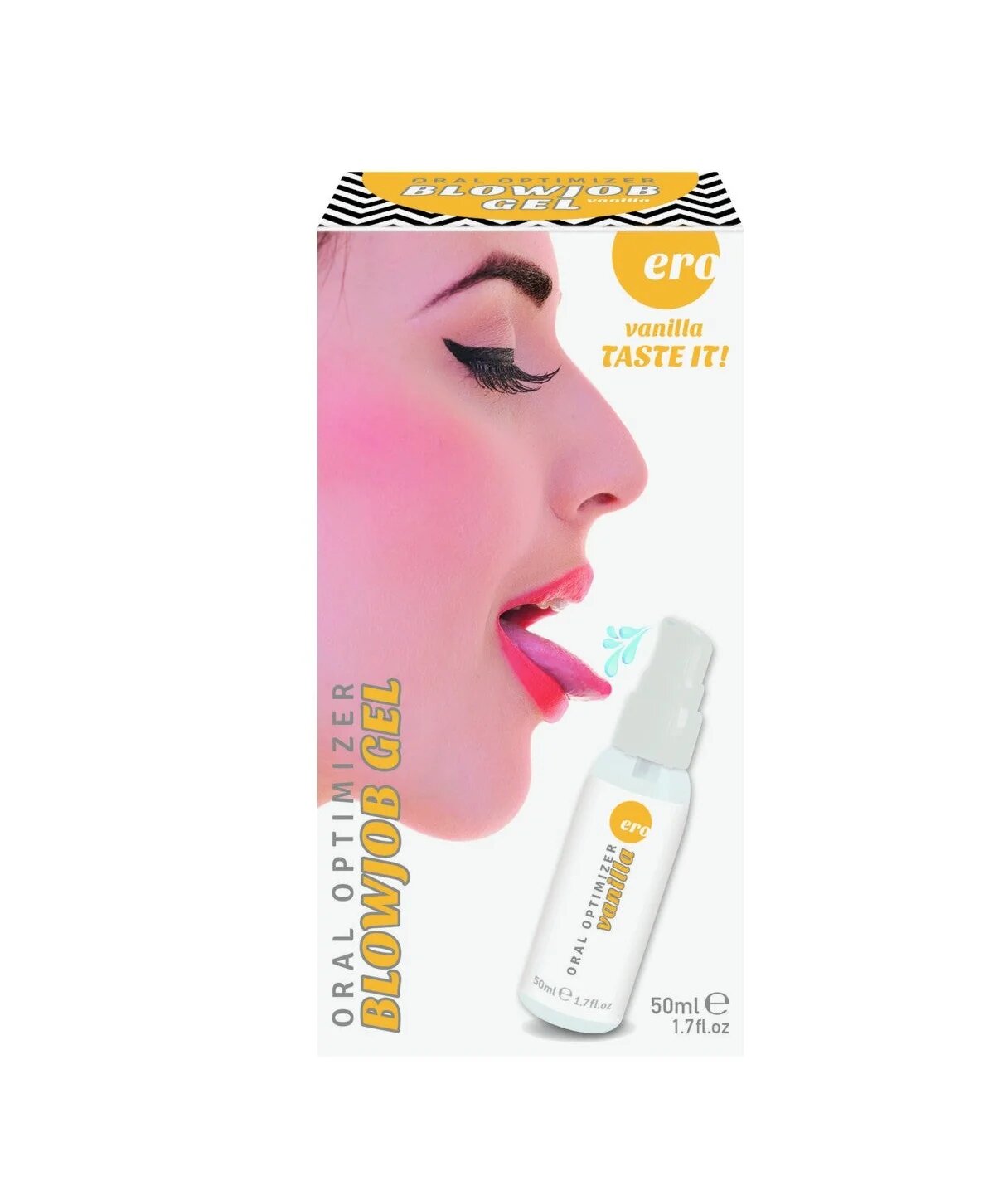 ERO BY HOT Gel pentru sex oral Oral Optimizer Blowjob ERO aroma de vanilie 50 ml