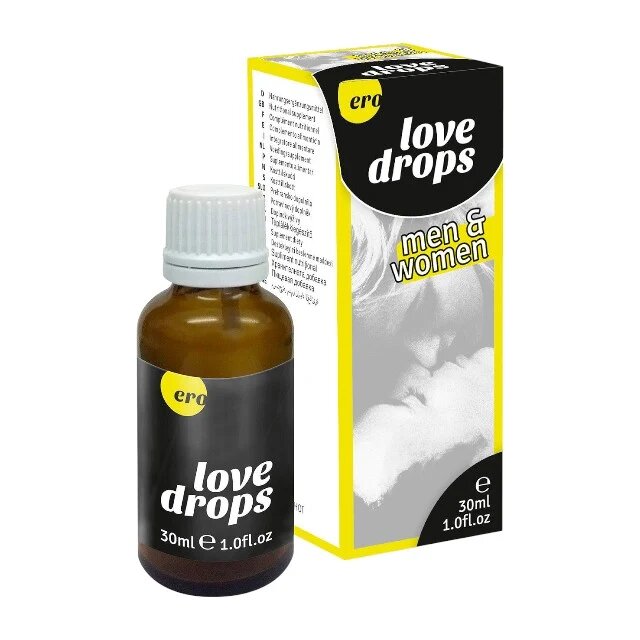 ERO BY HOT Picături afrodisiace ERO Love Drops - Men & Women unisex pentru fertilitate și plăcere intensificată 30 ml