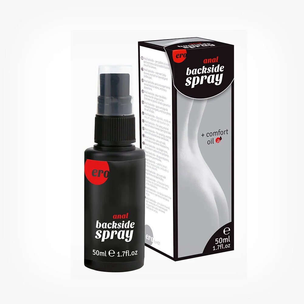 ERO BY HOT Spray anal BackSide ERO Comfort Oil A+ relaxare pentru sex anal 50 ml