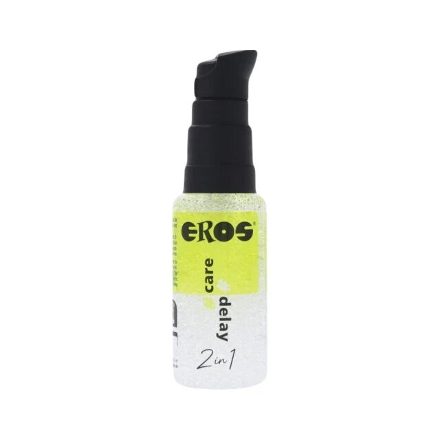 Eros Gel Care Delay 2 in 1 pentru întârzierea ejaculării și lubrifiere potritiv pentru piele sensibilă 30 ml