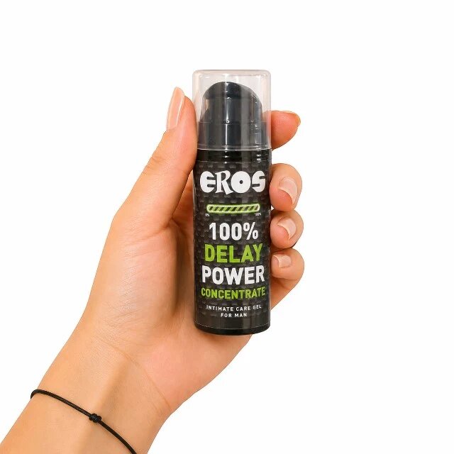 Eros Gel Delay Power Concentrate ajută la întârzierea ejaculării pe bază de apă testat dermatologic 30 ml