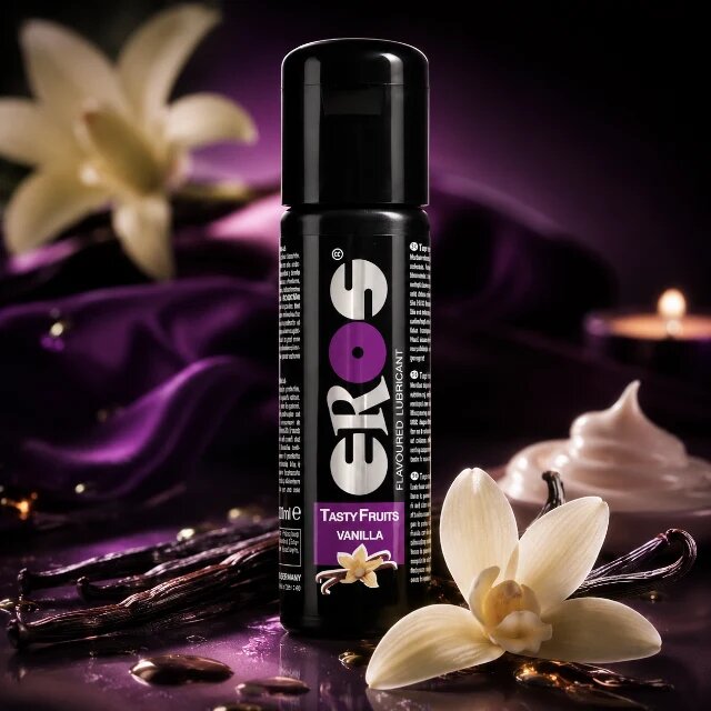 Eros Lubrifiant alunecos Tasty Fruits pe bază de apă aromă Vanilie 100 ml