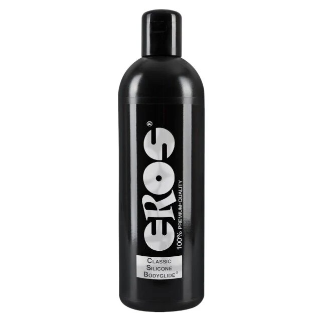 Eros Lubrifiant Classic Silicone Bodyglide pe bază de silicon efect de lungă durată compatibil cu prezervative 1000 ml