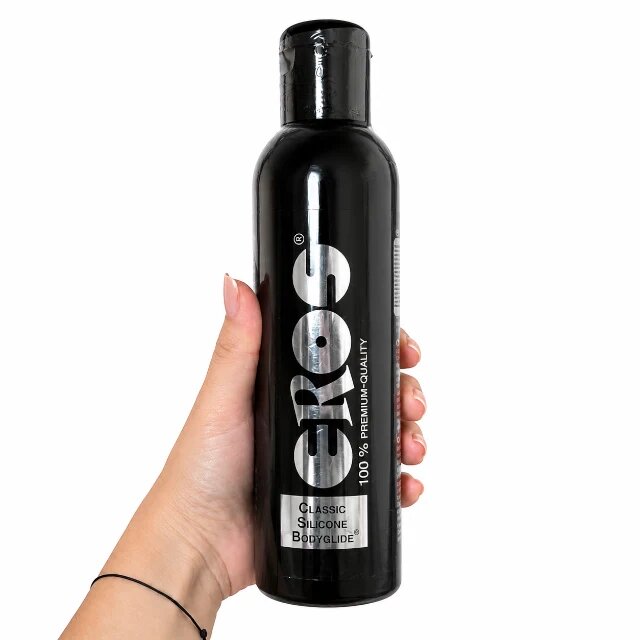 Eros Lubrifiant Classic Silicone Bodyglide pe bază de silicon efect de lungă durată compatibil cu prezervative 500 ml