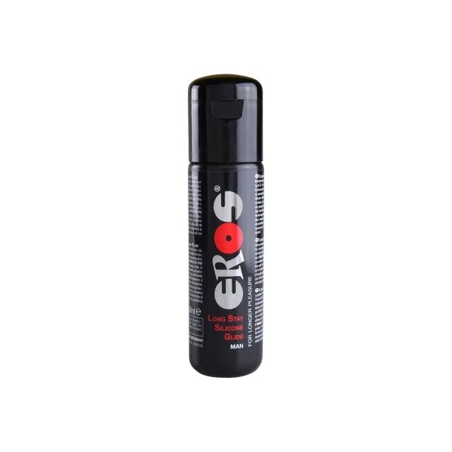 Eros Lubrifiant Long Stay Silicone pe bază de silicon pentru bărbați compatibil cu prezervative 100 ml