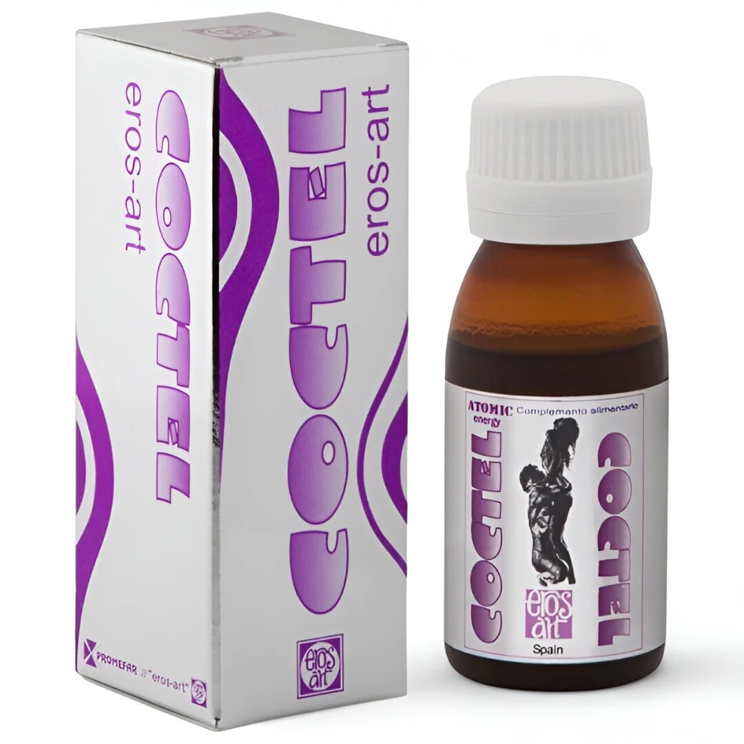 Eros Picături afrodisiace pentru femei ART Coctel pentru libido și intensificarea orgasmului cu Maca Ginkgo Biloba 60 ml