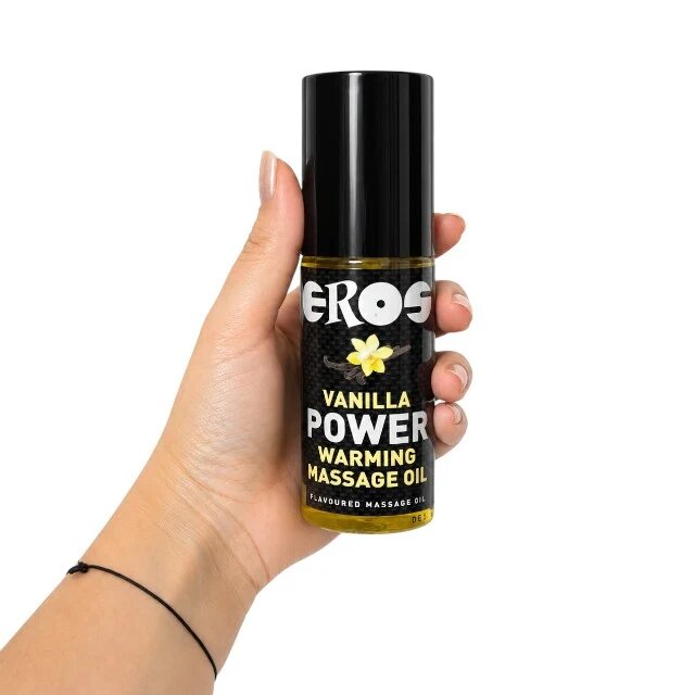 Eros Ulei de masaj Power Warming cu efect de încălzire aromă Vanilie 100 ml
