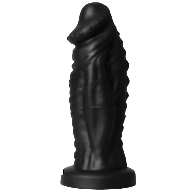 EXTREME BY HIDDEN DESIRE Vibrator DEVIL Vibrating Dildo 9 funcții de vibrație diametru 5.5 cm lungime 22 cm negru