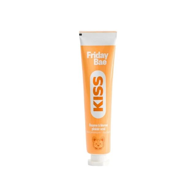 FRIDAY BAE Balsam de buze pentru sex oral IT’S Kiss cu efect dublu de răcire și încălzire aromă de cireșe 15 ml