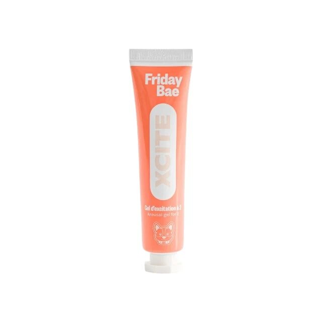 FRIDAY BAE Gel intim pentru cupluri IT’S Xcite pentru stimulare și intensificare orgasm efect dublu de răcire și încălzire 15 ml