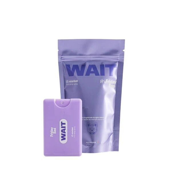 FRIDAY BAE Spray pentru întârzierea ejaculării IT’S Wait cu efect dublu de răcire și încălzire 10 ml