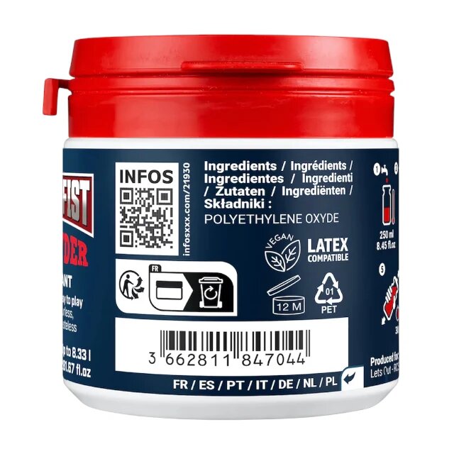 FUCK & FIST Lubrifiant anal pudră FF Powder pentru fisting fără parfum fără gust 100 g
