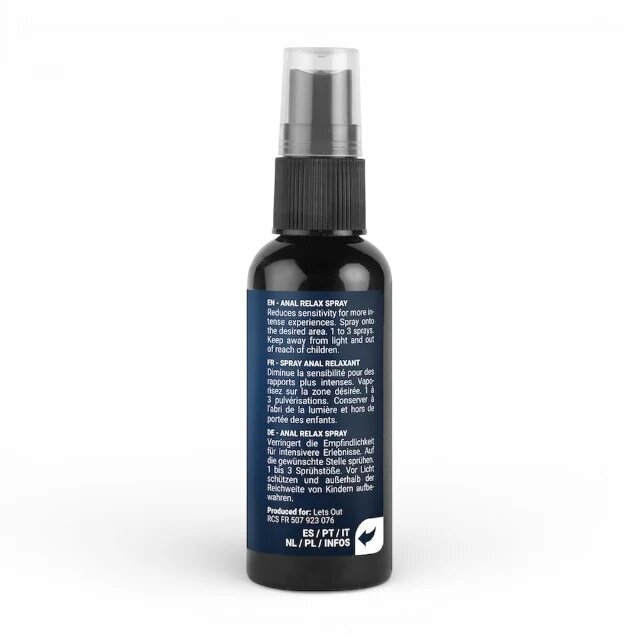 FUCK & FIST Spray pentru relaxare anală pe bază de apă cu mentol textură fluidă 50 ml