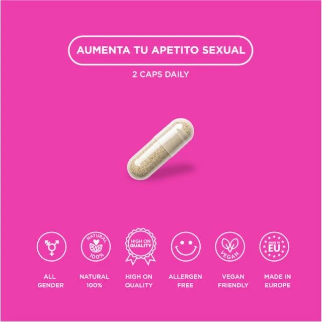 HI! SEX Capsule Aphrodisiac Energy unisex pentru libido energie și plăcere intensificată cu maca și ginkgo biloba 60 buc