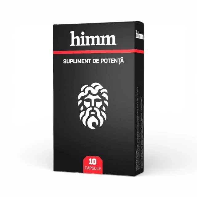HIMM Capsule pentru potență erecții puternice și îmbunătățirea performanțelor intime 10 buc