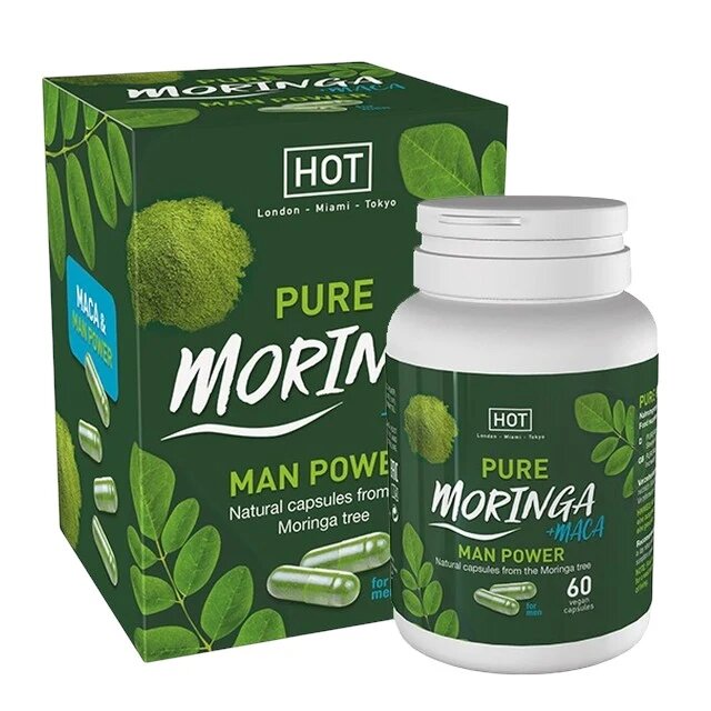 HOT Capsule - Moringa Man Power potentaerectii puternice 60 capsule