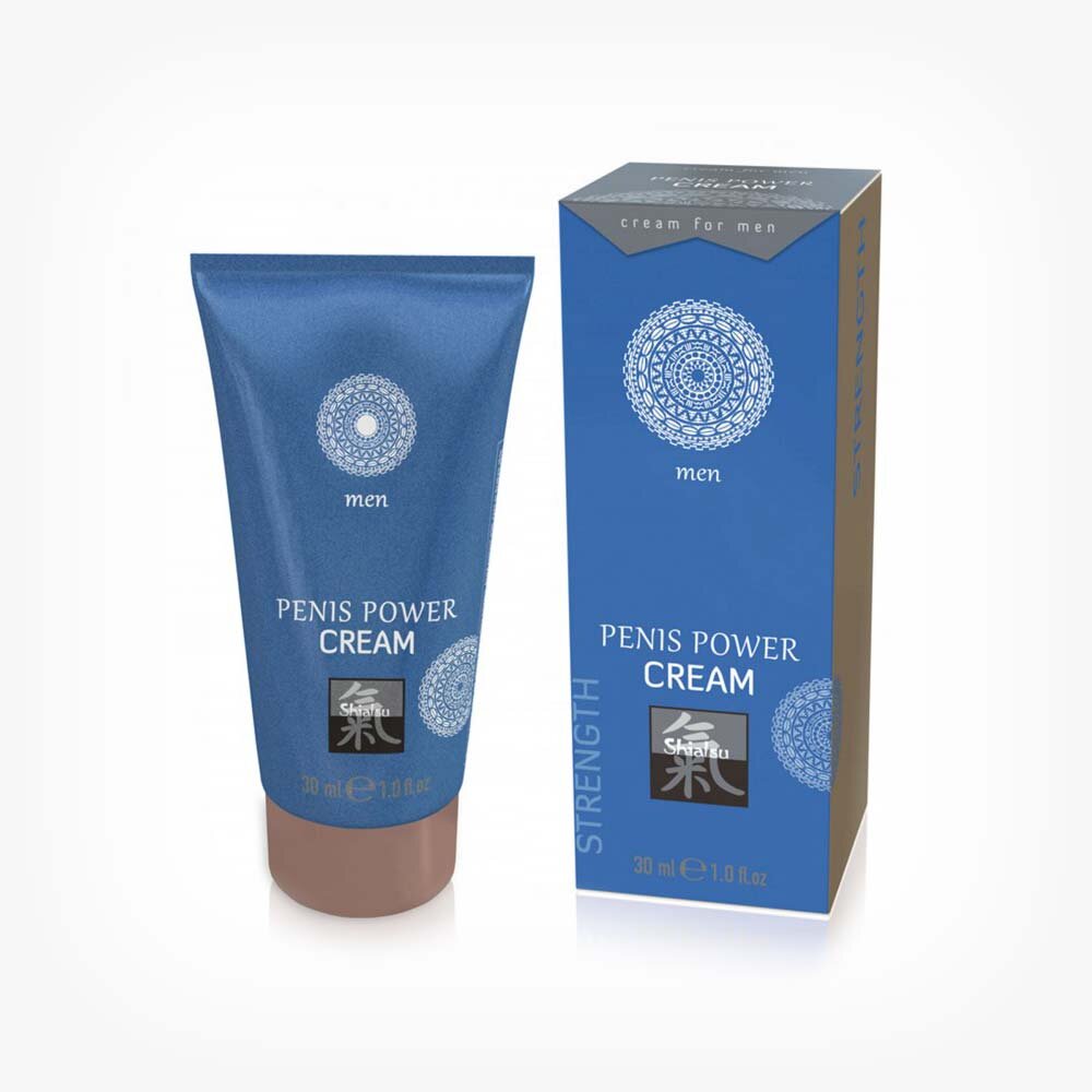 HOT Crema SHIATSU Penis Power pentru potenta erectii puternice si intarziere ejaculare 30 ml