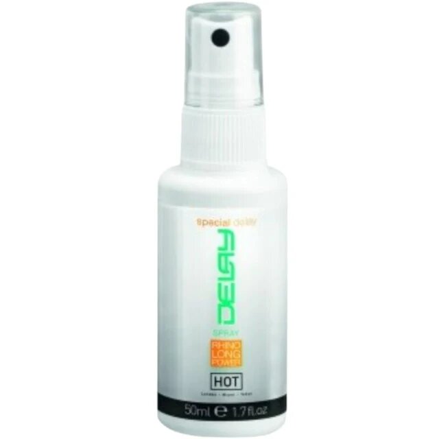 HOT Spray intim Delay Spray - Rhino Long Power pentru întârzierea ejaculării cu efect de răcire 50 ml