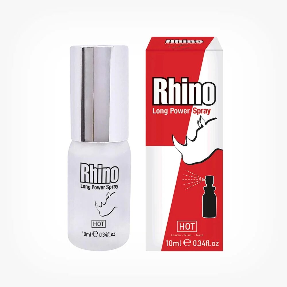 HOT Spray RHINO Long Power impotriva ejacularii precoce 10 ml