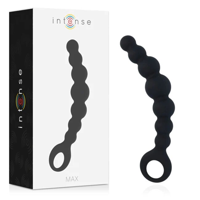 INTENSE Dilatator Anal - MAX ANAL BEADS pentru stimulare si jocuri anale 18.5 cm